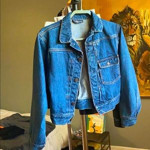 Vintage Ralph Lauren cropped jean jacket